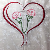 AGD 2308 Double Rose Heart