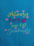 AGD 2364 Always Kiss your Cat Goodnight